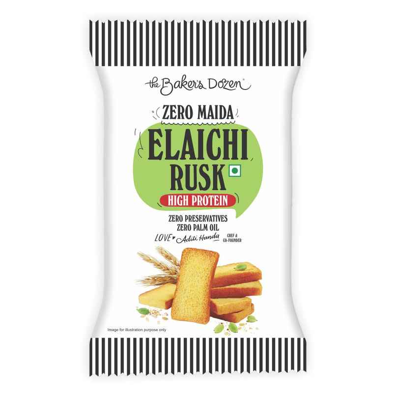 The Baker's Dozen Zero Maida Elaichi Rusk