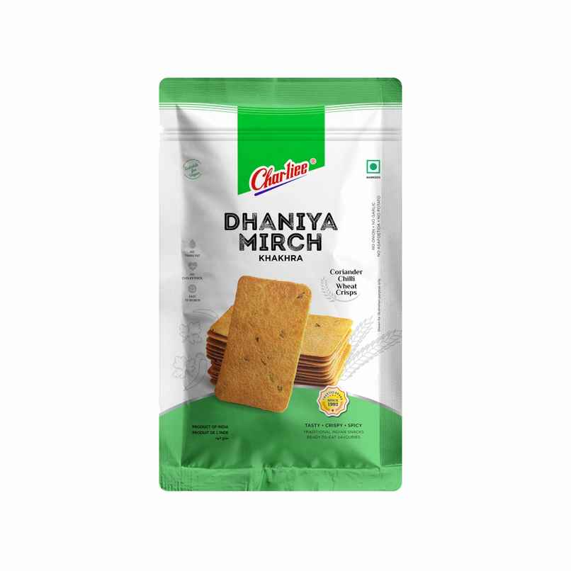 CHARLIEE Dhaniya Mirch Khakhra