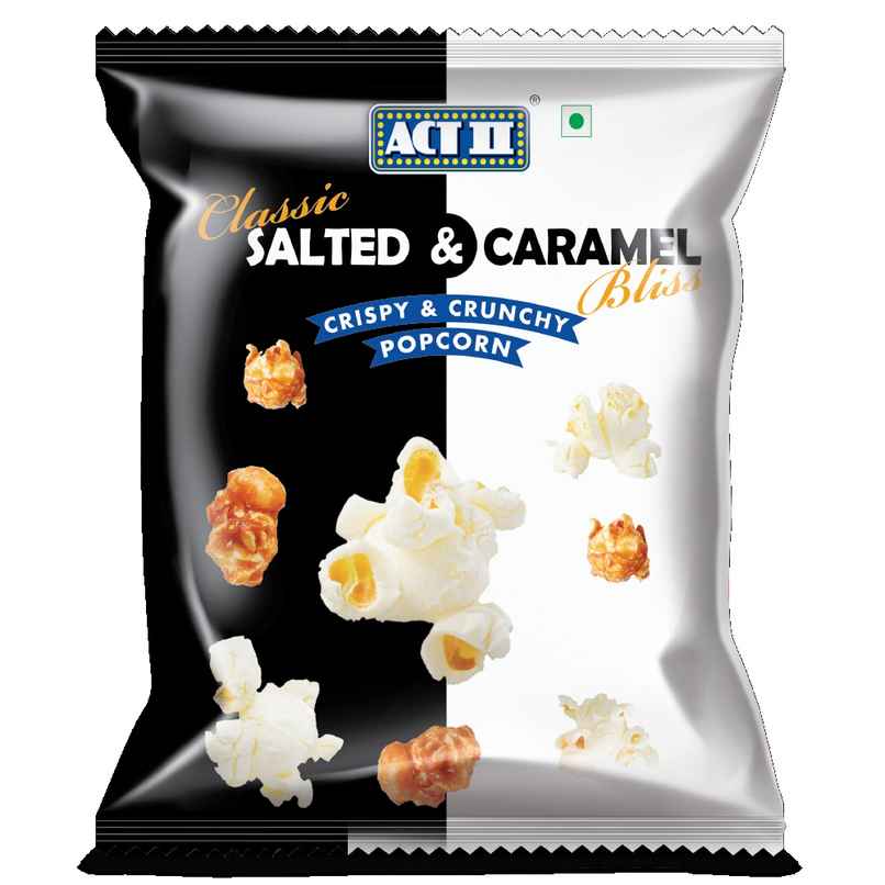 Act II Ready to Eat Popcorn | Salted & Caramel Popcorn