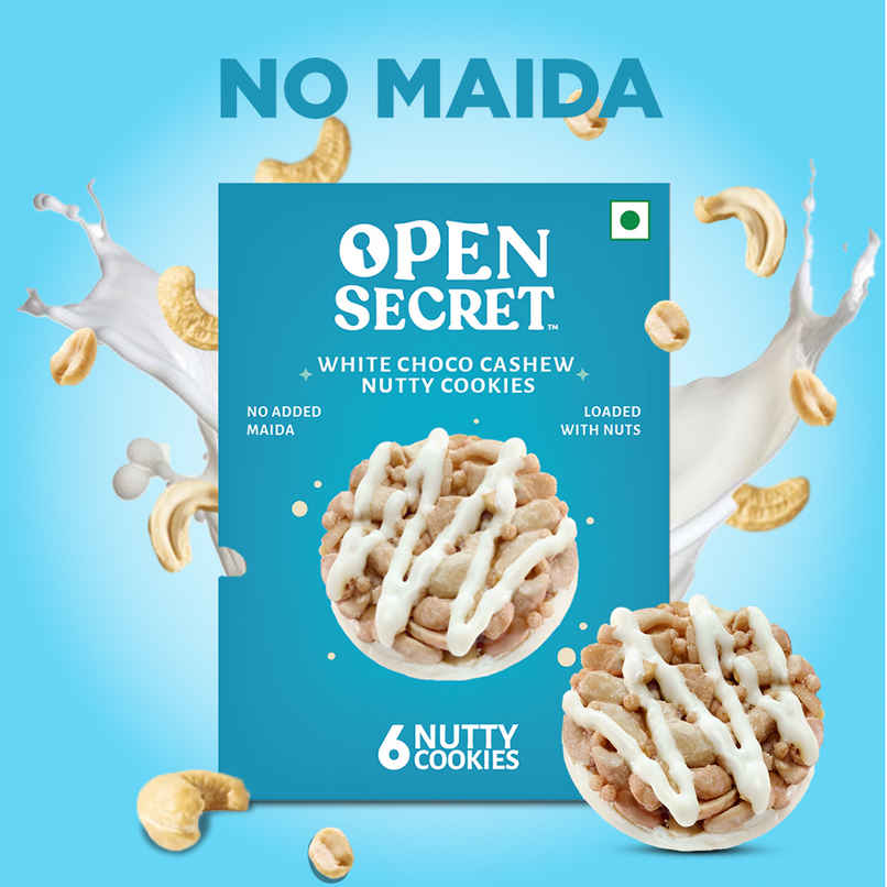 Open Secret Zero Maida White Chocolate Protein Cookies