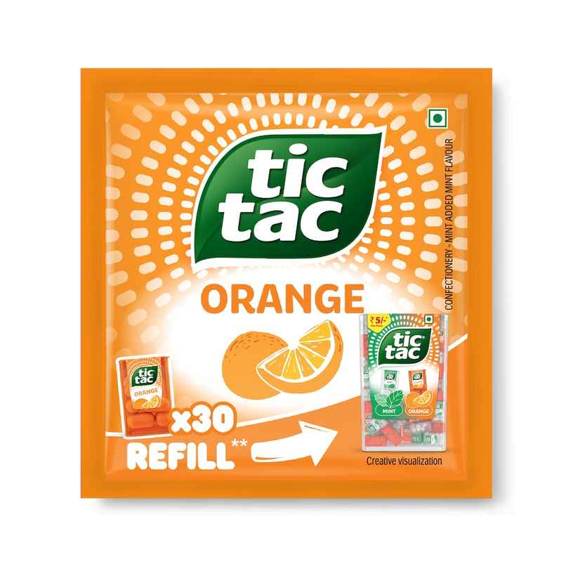 Tic Tac Orange Refill Pack Tic Tac Orange Refill Pack