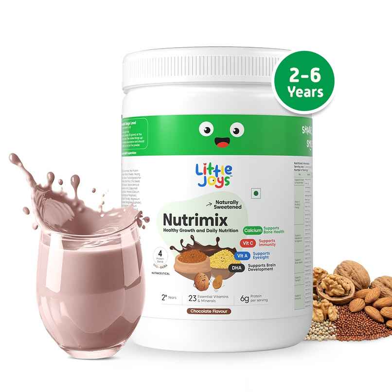 Little Joys Nutrimix Chocolate Drink Mix | For 2 - 6 years Kids