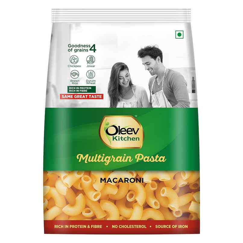 Oleev Kitchen Multigrain Pasta Macaroni