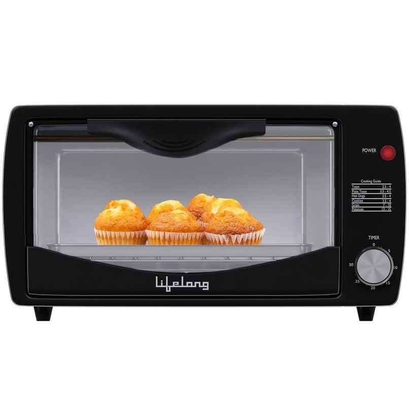 Lifelong Llot09 9 L Electric Oven - 1100 W | Auto Shut Off