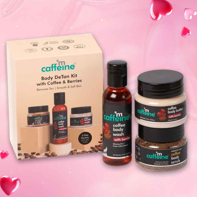 mCaffeine Miniature Coffee Body Detan Skin Care Gift Set mCaffeine Miniature Coffee Body Detan Skin Care Gift Set