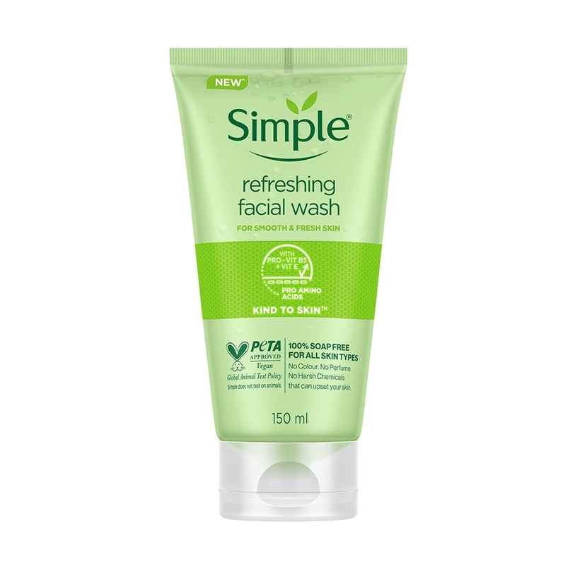 Simple Kind To Skin Refreshing Facial Wash Simple Kind To Skin Refreshing Facial Wash