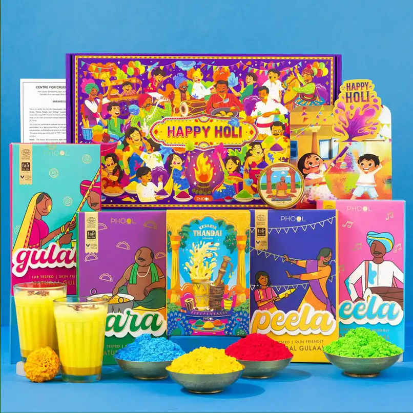 Holi Chak Dhoom Giftbox | Phool Holi Chak Dhoom Giftbox | Phool