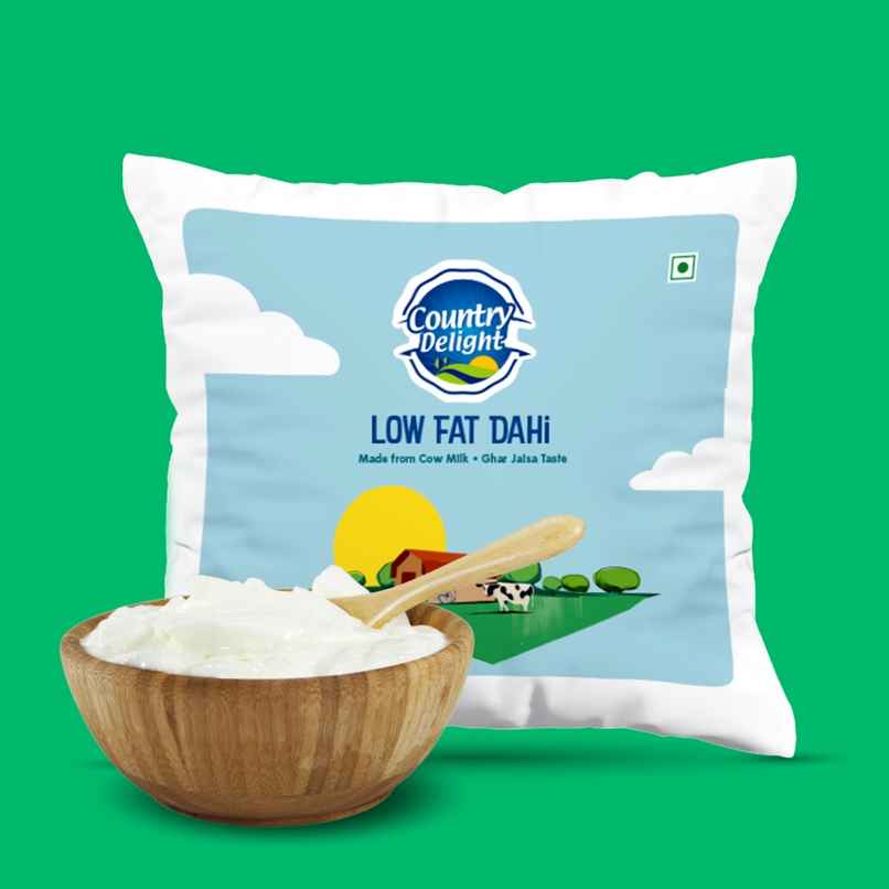 Country Delight | Low Fat Dahi Pouch Country Delight | Low Fat Dahi Pouch