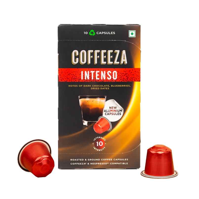 Coffeeza Intenso Coffee Capsules| Box Of 1 | 10 Capsules Coffeeza Intenso Coffee Capsules| Box Of 1 | 10 Capsules