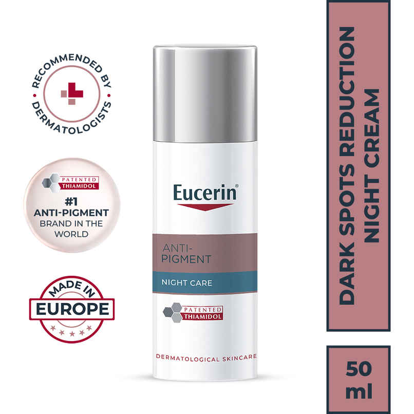 Eucerin Anti-Pigment Face Night Cream with Thiamidol, Reduces Dark Spots and Regenerates Skin Eucerin Anti-Pigment Face Night Cream with Thiamidol, Reduces Dark Spots and Regenerates Skin