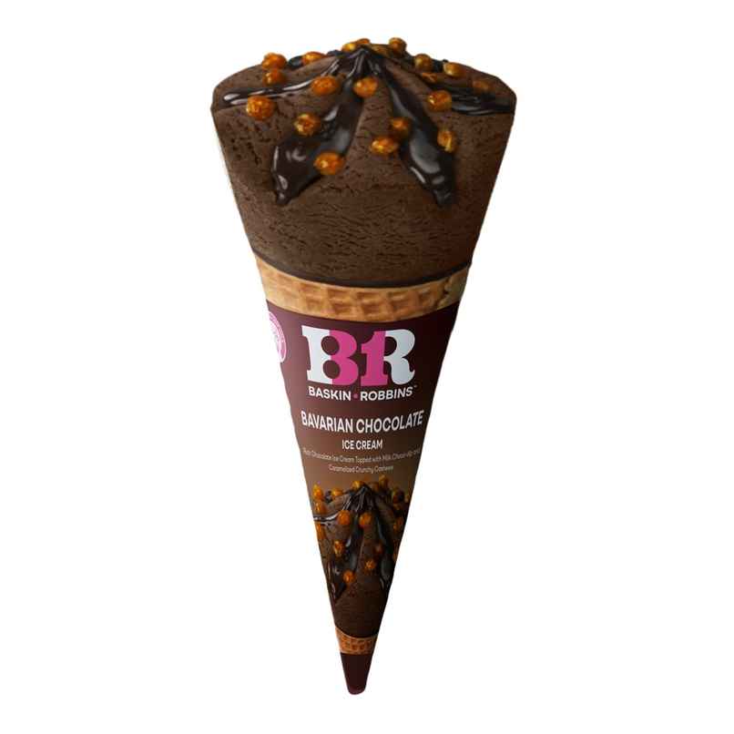 Baskin Robbins Bavarian Chocolate Ice Cream Cone Baskin Robbins Bavarian Chocolate Ice Cream Cone