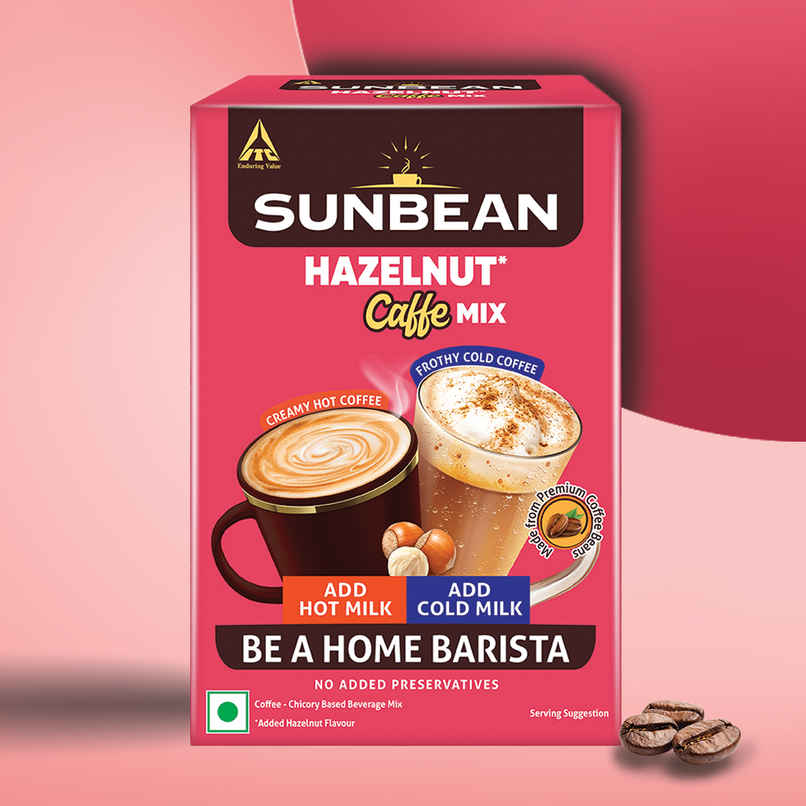 Sunbean Hazelnut Coffee Mix - Effortless Dalgona Experience (Add Milk)