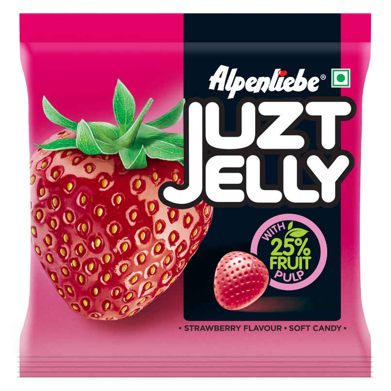 Alpenliebe Juzt Jelly Strawberry Soft Candy Pouch Alpenliebe Juzt Jelly Strawberry Soft Candy Pouch