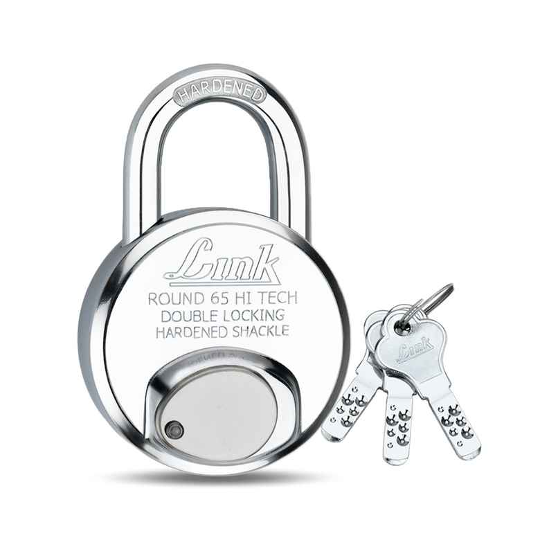 Link stainless steel HT-Round 65 mm padlock Link stainless steel HT-Round 65 mm padlock
