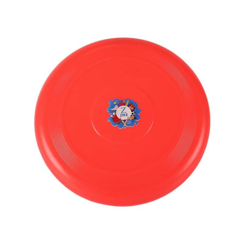 Zike Ultimate Frisbee - Size Large, Red Colour for Outdoor Fun