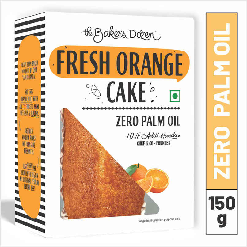 The Baker's Dozen Handmade Fresh Orange Cake |Eggless Cake | Tea Cake | Made with Fresh Orange Juice The Baker's Dozen Handmade Fresh Orange Cake |Eggless Cake | Tea Cake | Made with Fresh Orange Juice