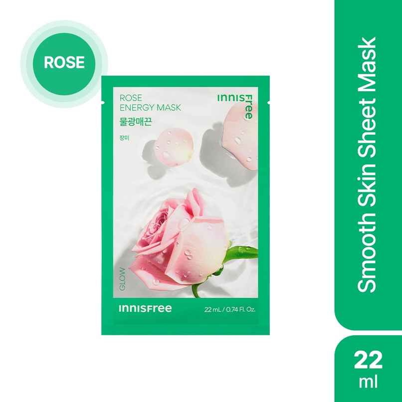 Innisfree Squeeze Energy Sheet Mask - Water Type - Rose