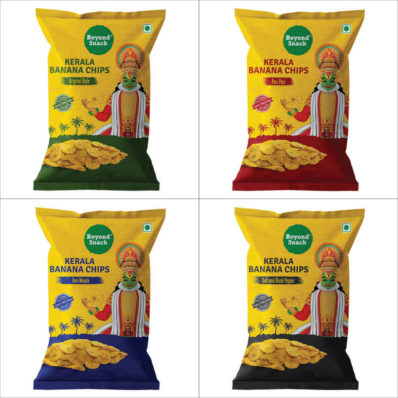 Beyond Snack Kerala Banana Chips - Combo | Party Pack Beyond Snack Kerala Banana Chips - Combo | Party Pack