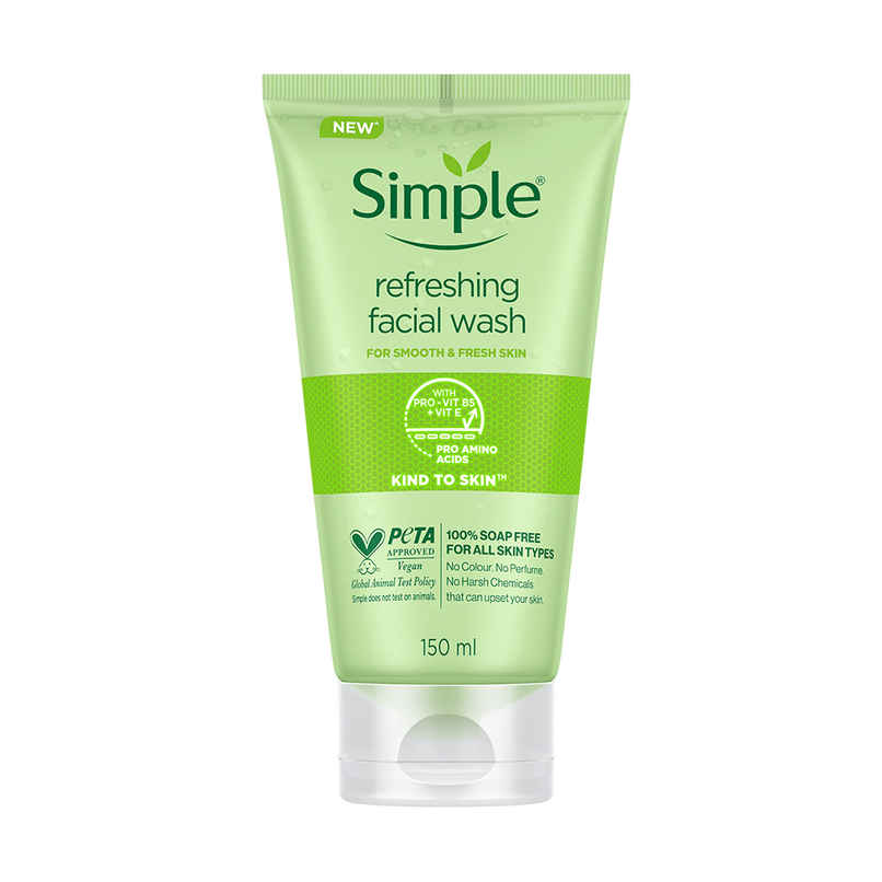 Simple Kind To Skin Refreshing Facial Wash