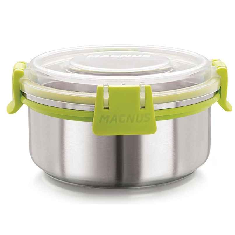Magnus Klip Lock Stainless Steel Container- 300 Ml Magnus Klip Lock Stainless Steel Container- 300 Ml