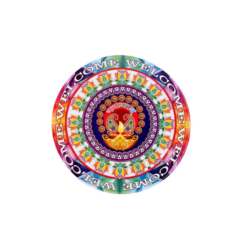 Jai Kashi Rangoli Sticker Set of 4 - Assorted Prints