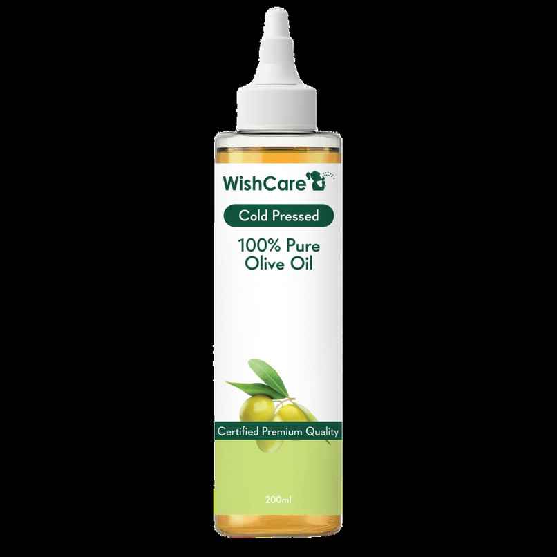 Wishcare 100% Pure Cold Pressed Olive Oil For Healthy Hair And Glowing Skin