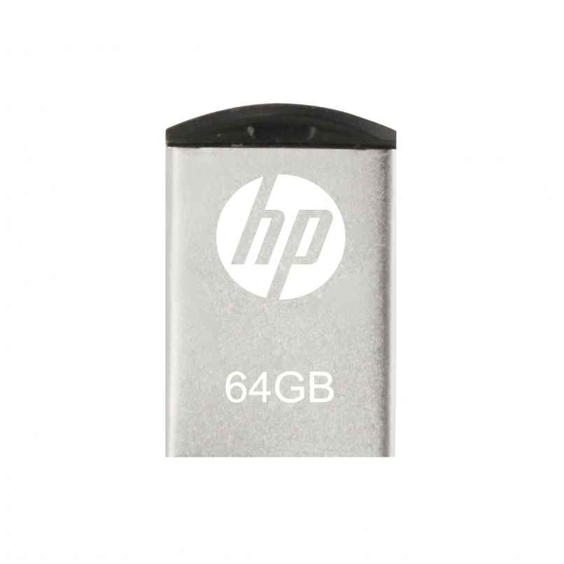 Hp V222W 64Gb Usb 2.0 Pen Drive (Silver)