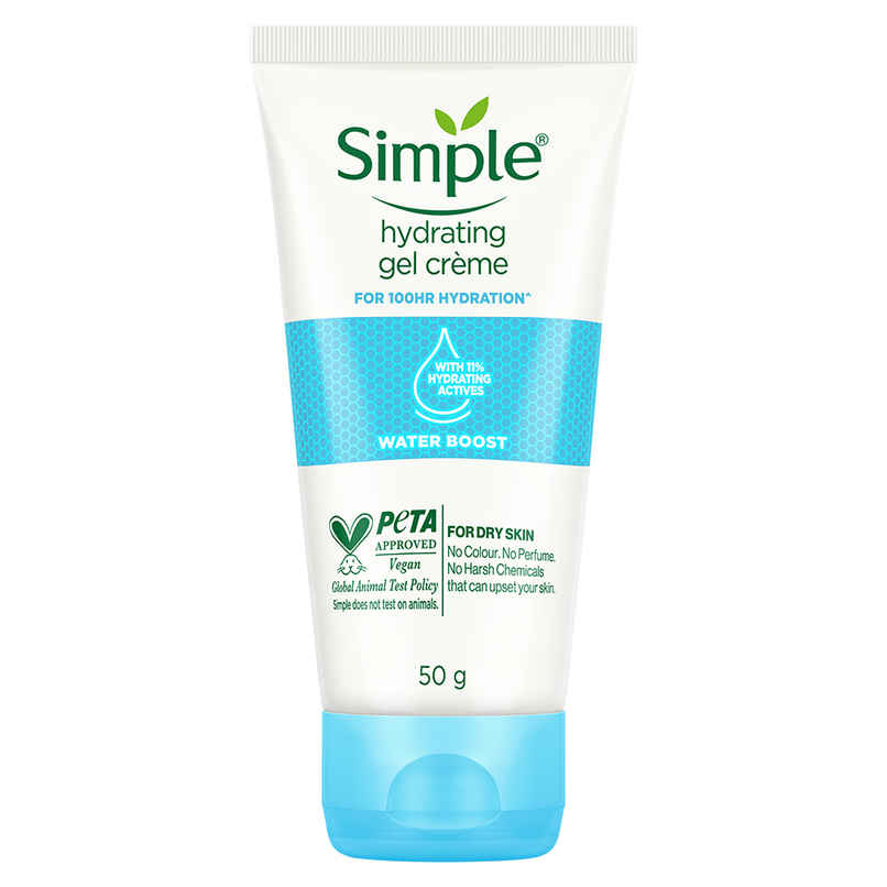 Simple Water Boost Hydrating Gel Creme 100 Hr Hydration Simple Water Boost Hydrating Gel Creme 100 Hr Hydration