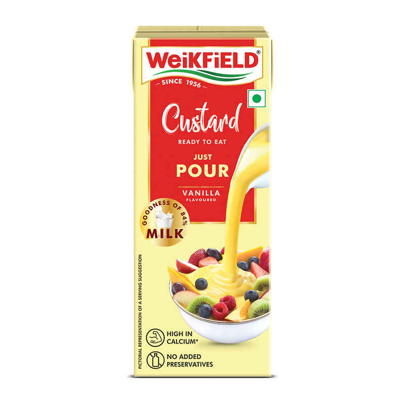 Weikfield Custard Ready To Eat - Vanilla