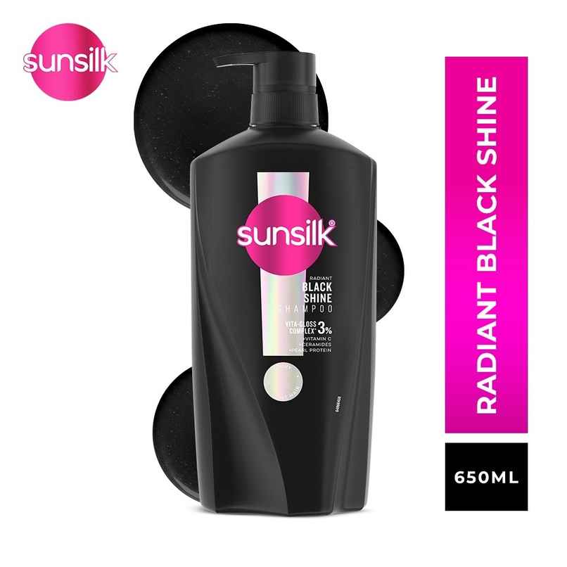 Sunsilk Radiant Black Shine Shampoo