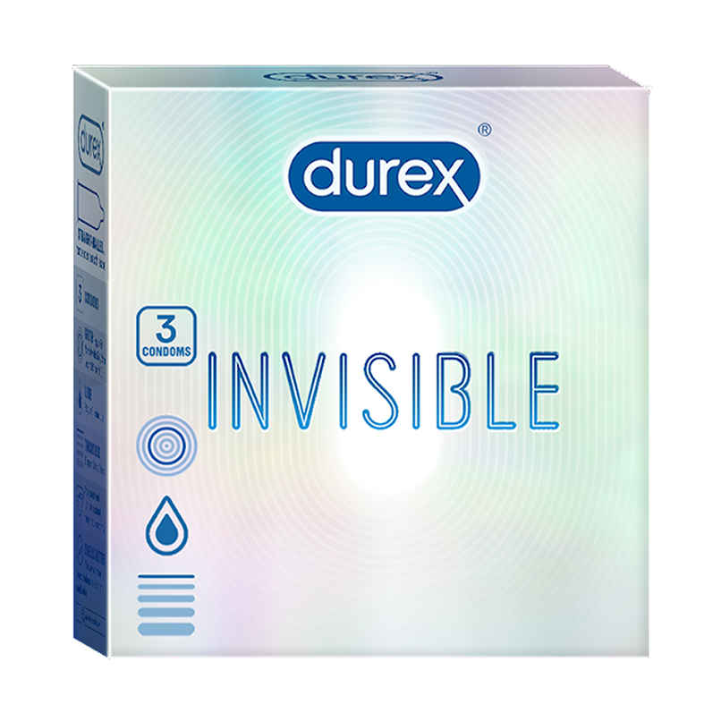 Durex Invisible Condom - Super Ultra Thin Condoms Durex Invisible Condom - Super Ultra Thin Condoms