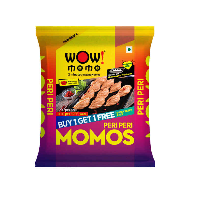 Wow! Veg Peri Peri Momo Buy 1 Get 1 Free