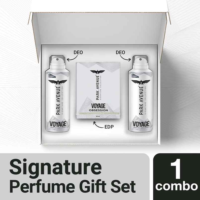 Park Avenue Signature Perfume Gift Set For Men 2 Deo 1 Eau De Perfume