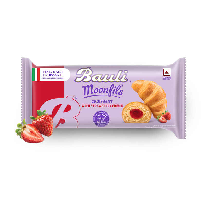 Bauli Moonfils Croissants Strawberry (Egg)