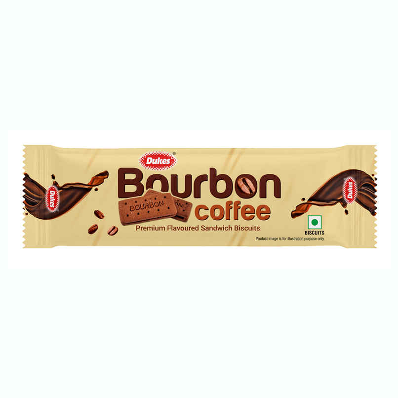 Dukes Bourbon Coffee Premium Flavoured Sandwich Biscuit