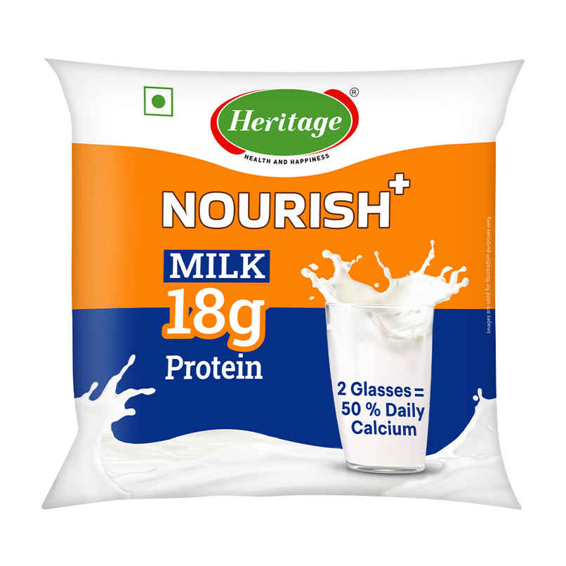 Heritage Nourish Plus Fresh Milk (18g Protein)