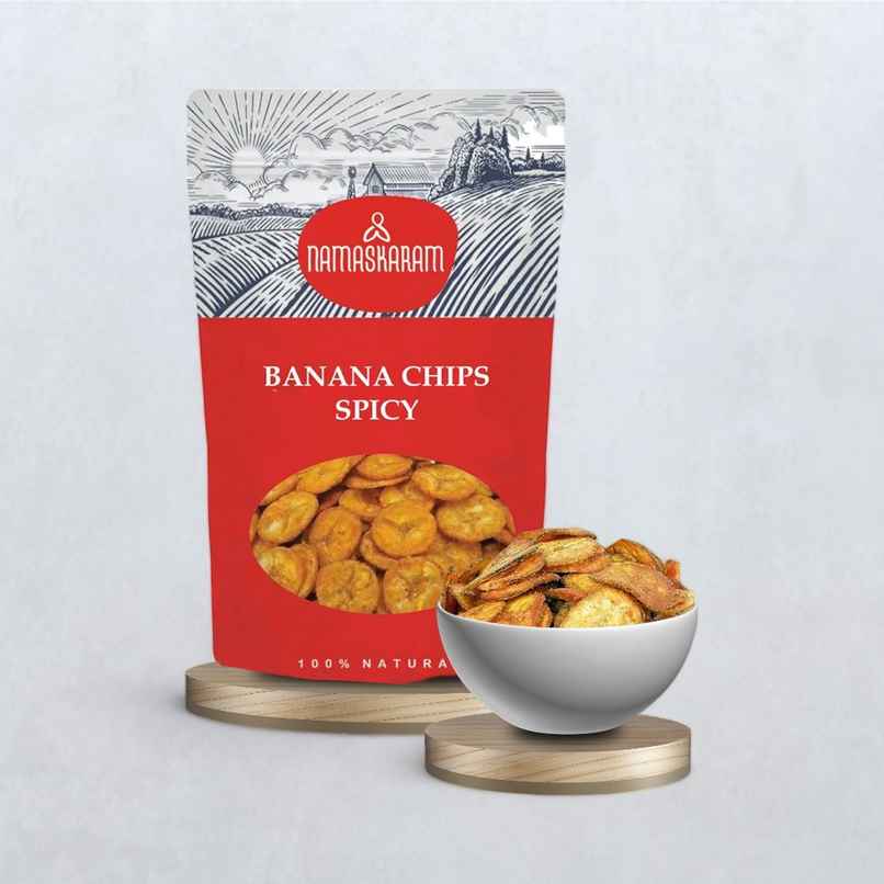 Namaskaram Banana Chips Original Style Masala Spicy Namaskaram Banana Chips Original Style Masala Spicy