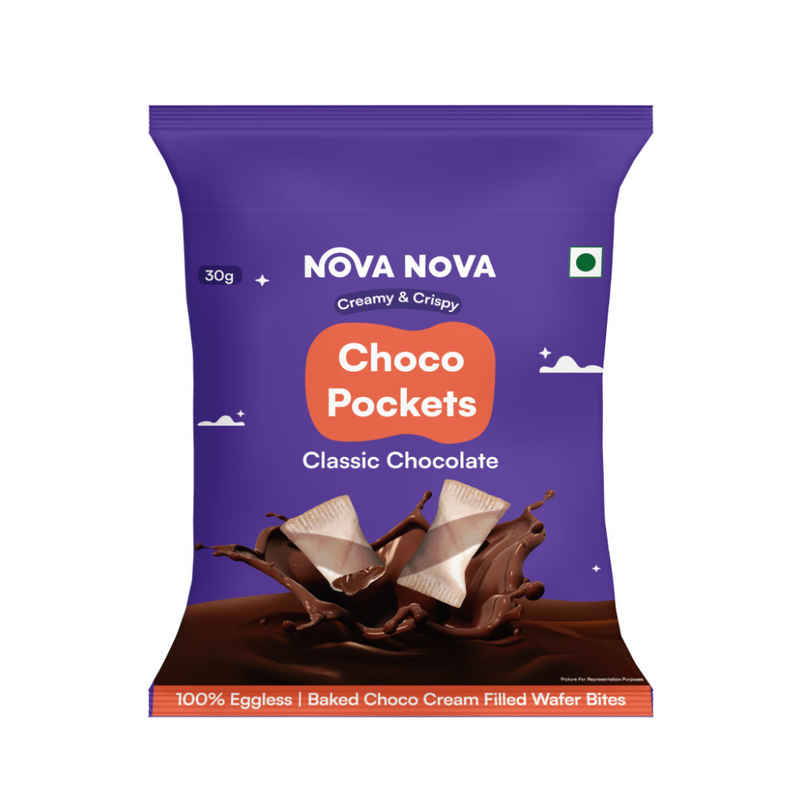 Nova Nova Choco Pockets- Classic Chocolate Nova Nova Choco Pockets- Classic Chocolate