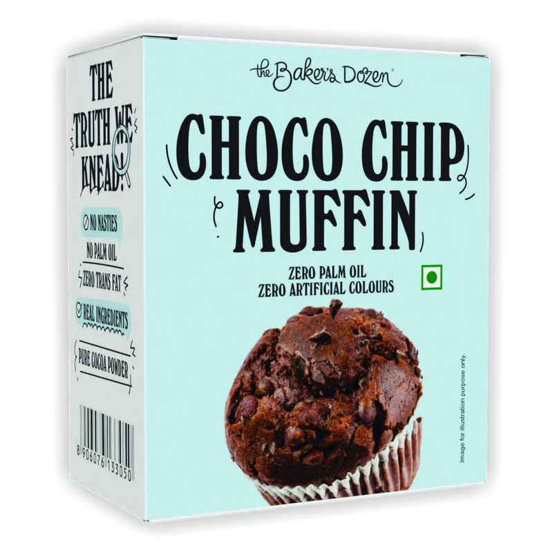 The Baker'S Dozen Choco Chip Muffin