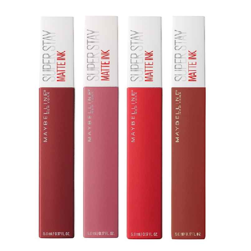 Maybelline New York Superstay 4-in-1 Lip Kit - Voyager, Lover, Pioneer, Seeker