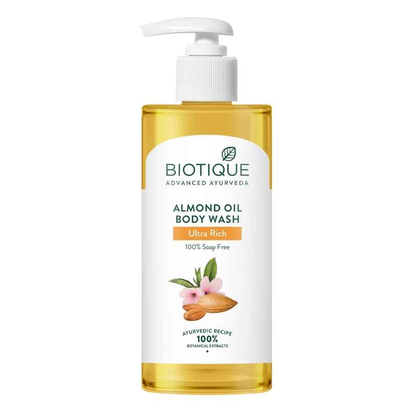 Biotique Almond Oil Ultra Rich Body Wash Biotique Almond Oil Ultra Rich Body Wash
