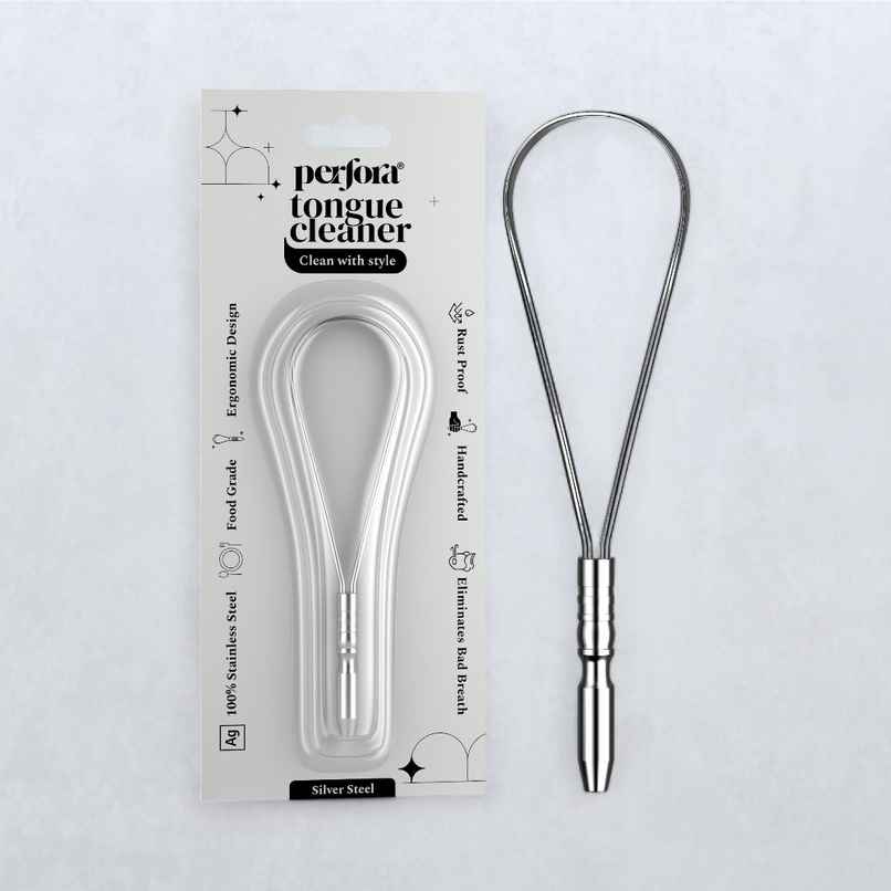 Perfora Stainless Steel Tongue Cleaner - Rust Free