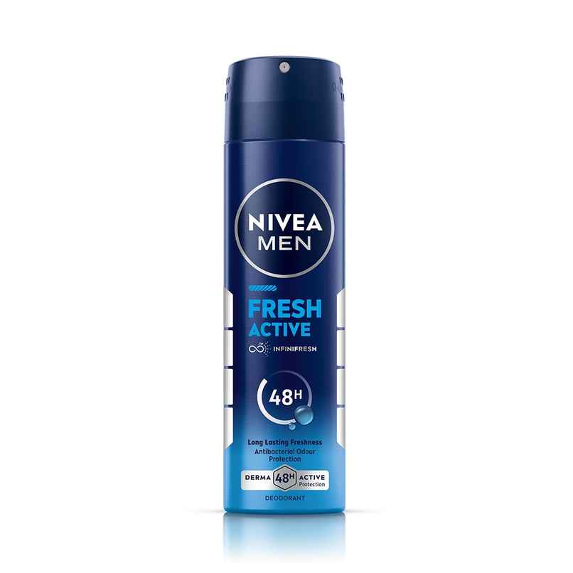 Nivea Men Deodorant Fresh Active 48h Long lasting Freshness