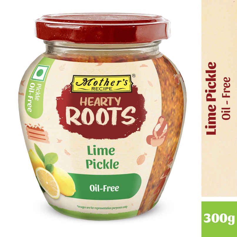 Mother's Recipe Hearty Roots Lime Pickle - Oil Free