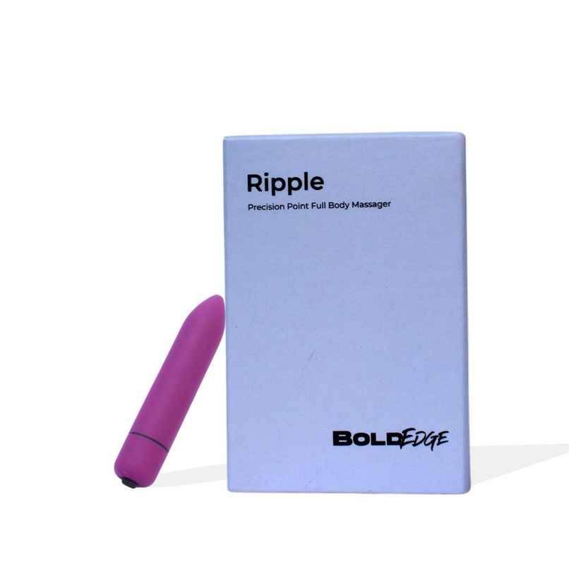 Boldedge Ripple Mini Bullet Personal Massager | Magenta
