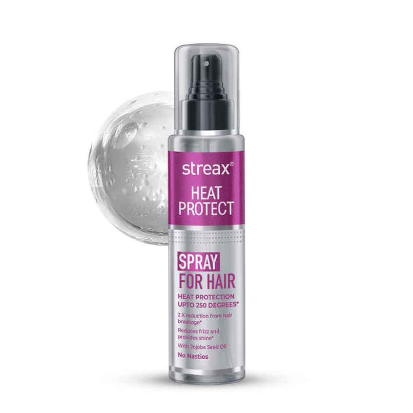 Streax Heat Protect Spray For Hair Styling Spray For Women & Men Streax Heat Protect Spray For Hair Styling Spray For Women & Men