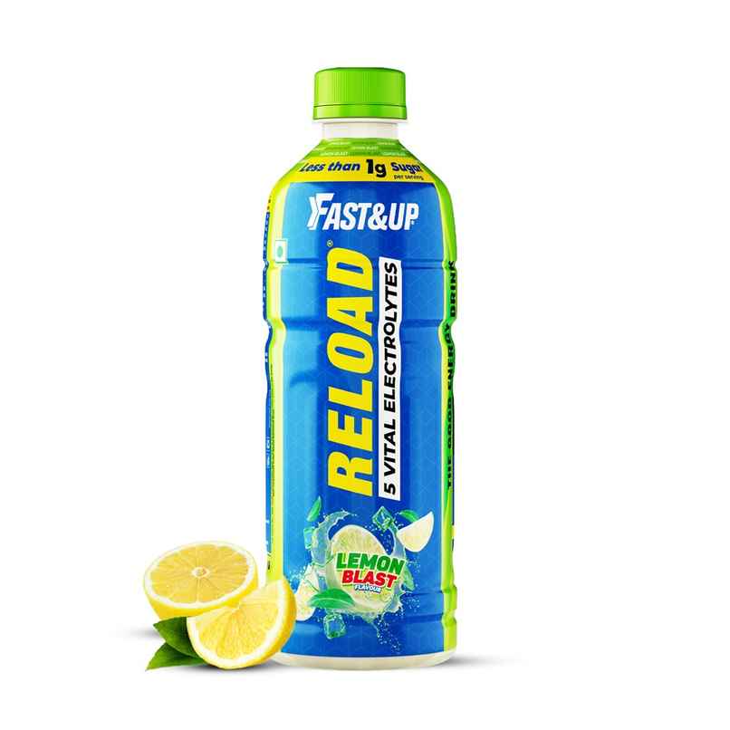 Fast&Up Reload Low Sugar Energy Drink | Tasty Lemon Blast