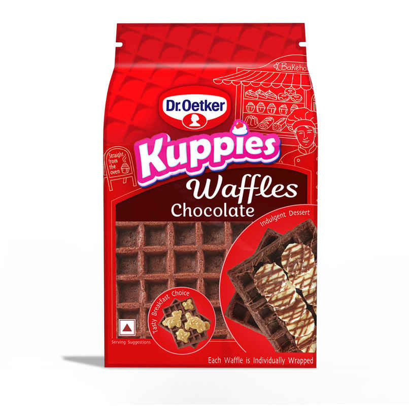 Dr. Oetker Kuppies Chocolate Waffle