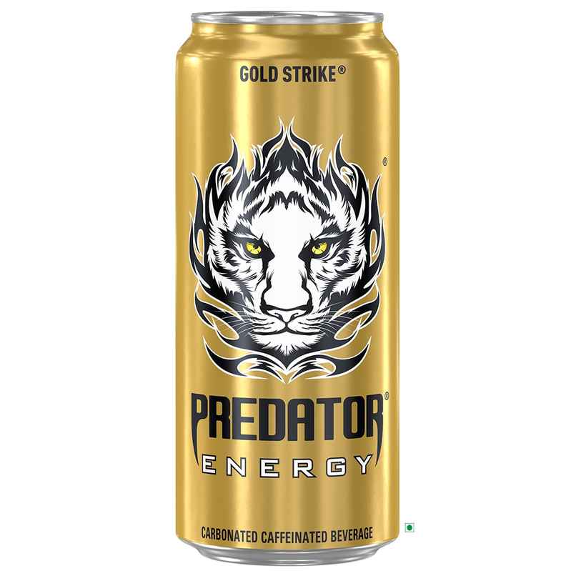 Predator Energy Drink Can | Instant Energy Boost