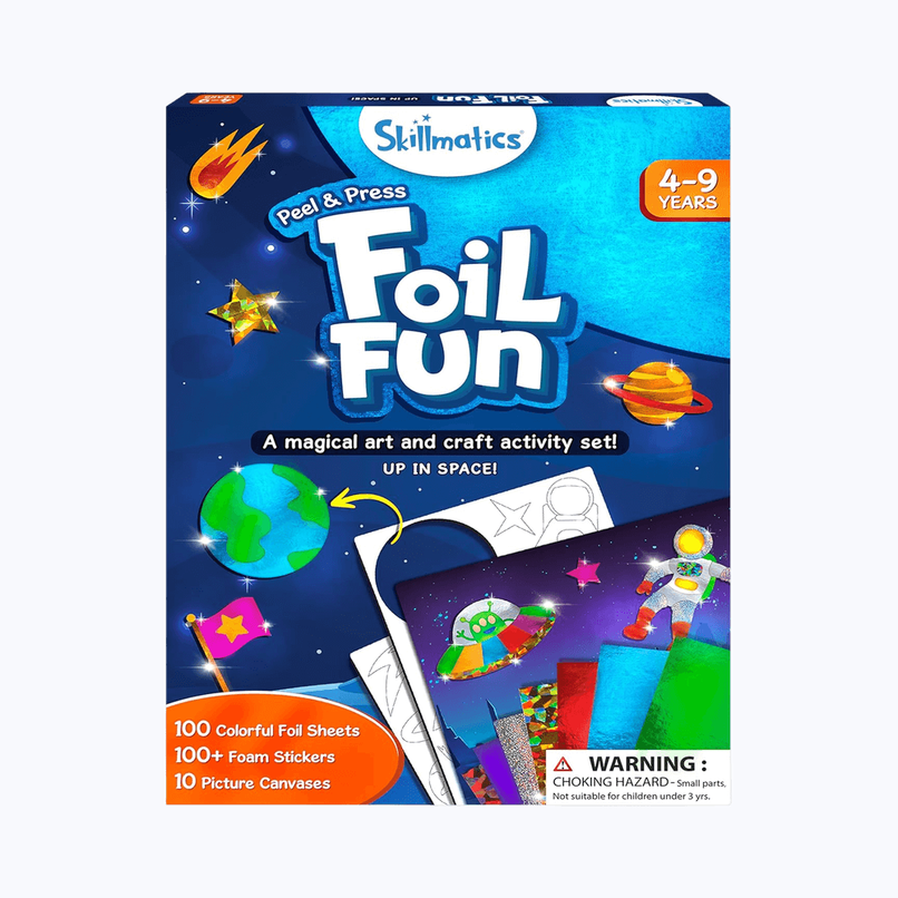 Skillmatics Foil Fun - Up In Space Art & Craft Game (4 - 9 Years)